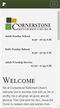 Mobile Screenshot of cornerstonereformed.org